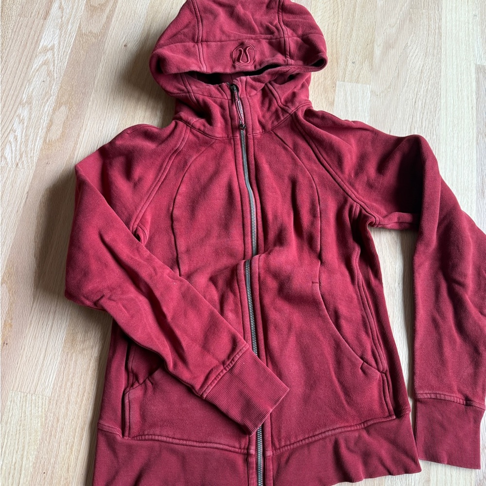 lululemon athletica Red ScubaHoodie